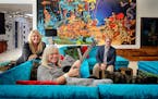 Jan Edwards, foreground, is a singer/songwriter who recently added a music room for house concerts to her home in Plymouth, with the help of interior 