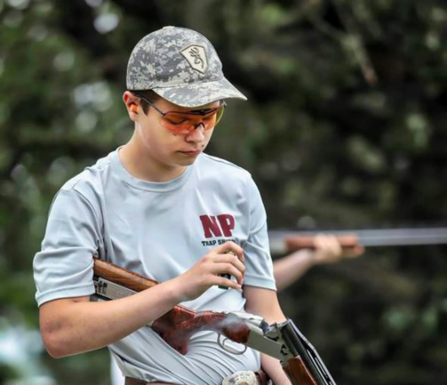 Woodrow Glazer of New Prague High School hit all 100 targets in an amazing display of shooting in June and July in the individual events at the USA High School Clay Target League tournament. The incoming senior attributes his success to rigorous practice.