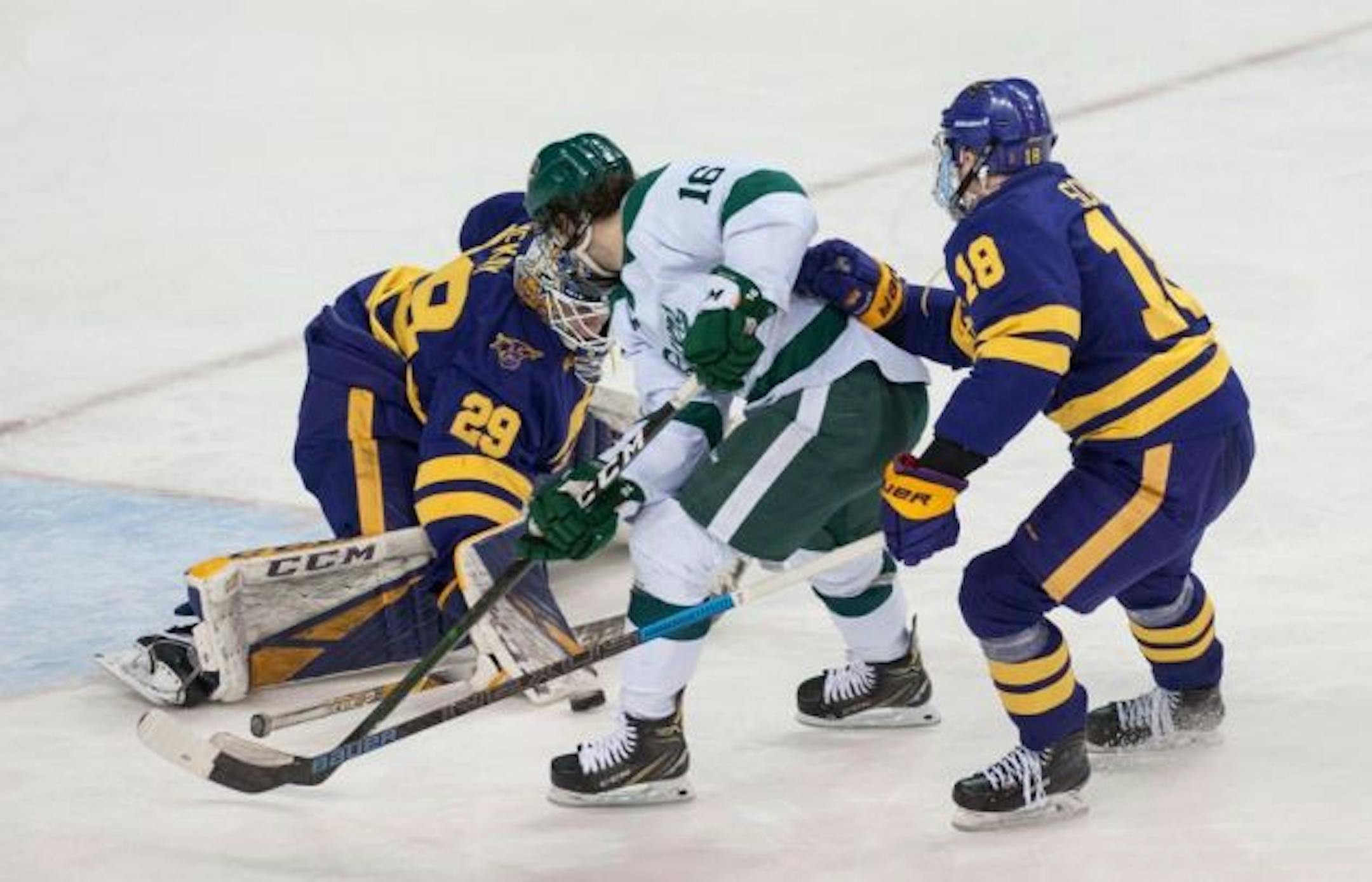 Bemidji State vs. Minnesota State Mankato on Nov. 22, 2020.