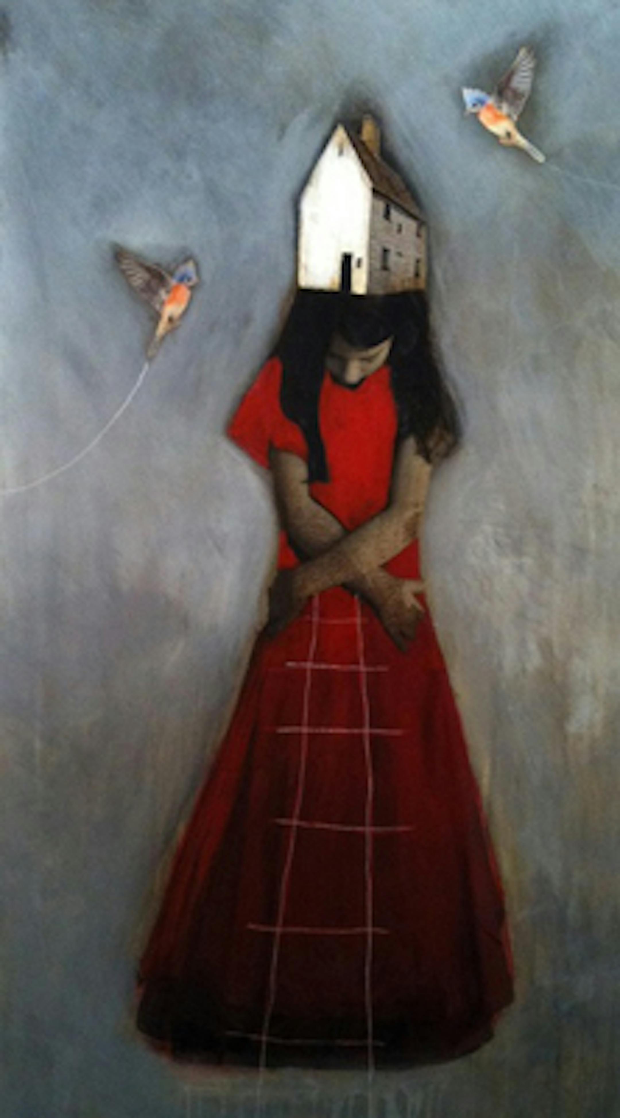 provided photo Anke Shofield painting