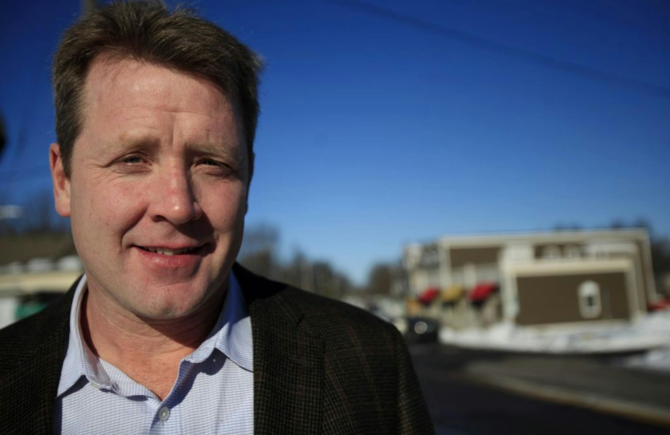 Lake Elmo Mayor Mike Pearson on December 21, 2012.