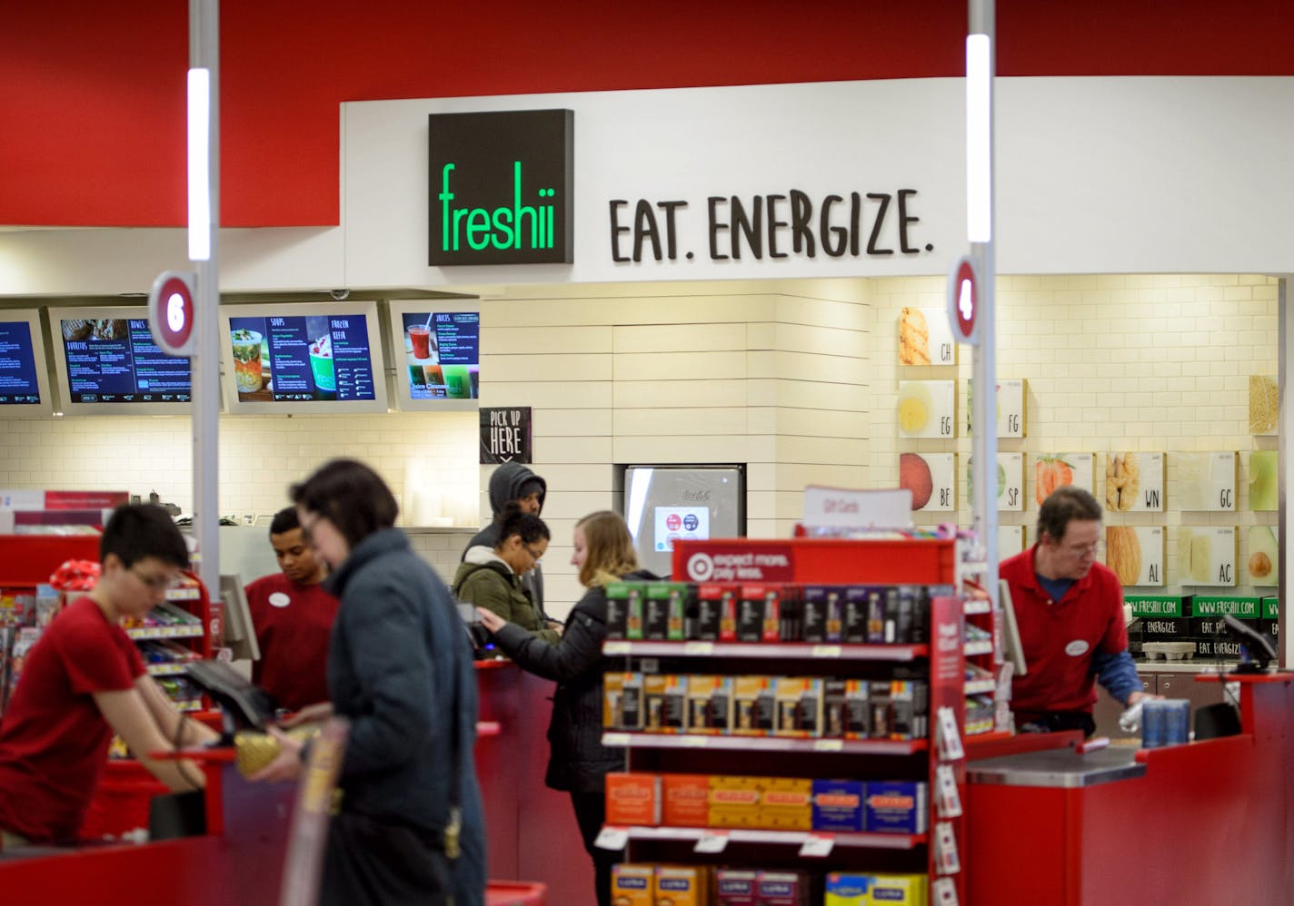 Freshii will close its outlets at 18 Target stores, including this one on New Brighton Boulevard in Minneapolis.