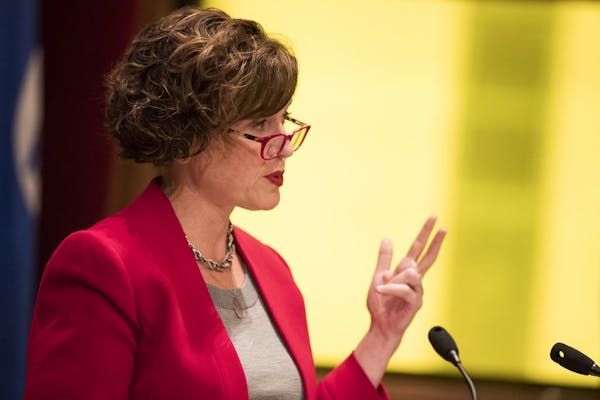 Minneapolis Mayor Betsy Hodges delivered the city's annual budget address on Aug. 10.
