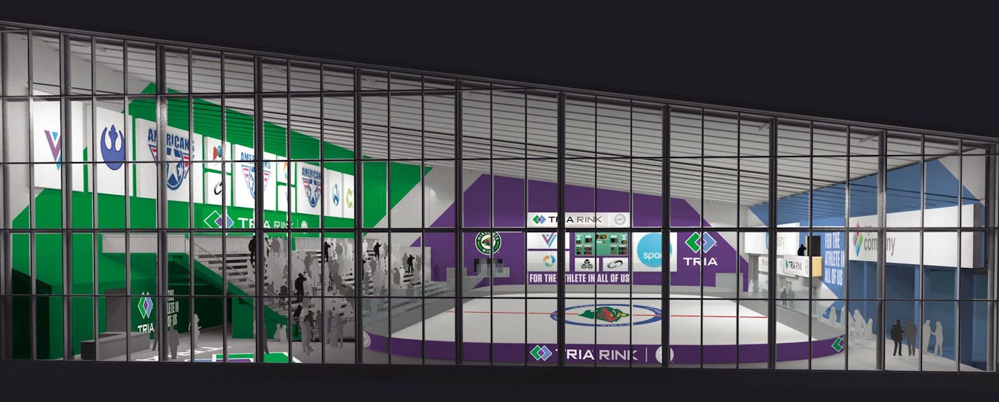 TRIA Rink is set to open later this year.
Image courtesy Wabasha Center/Tria