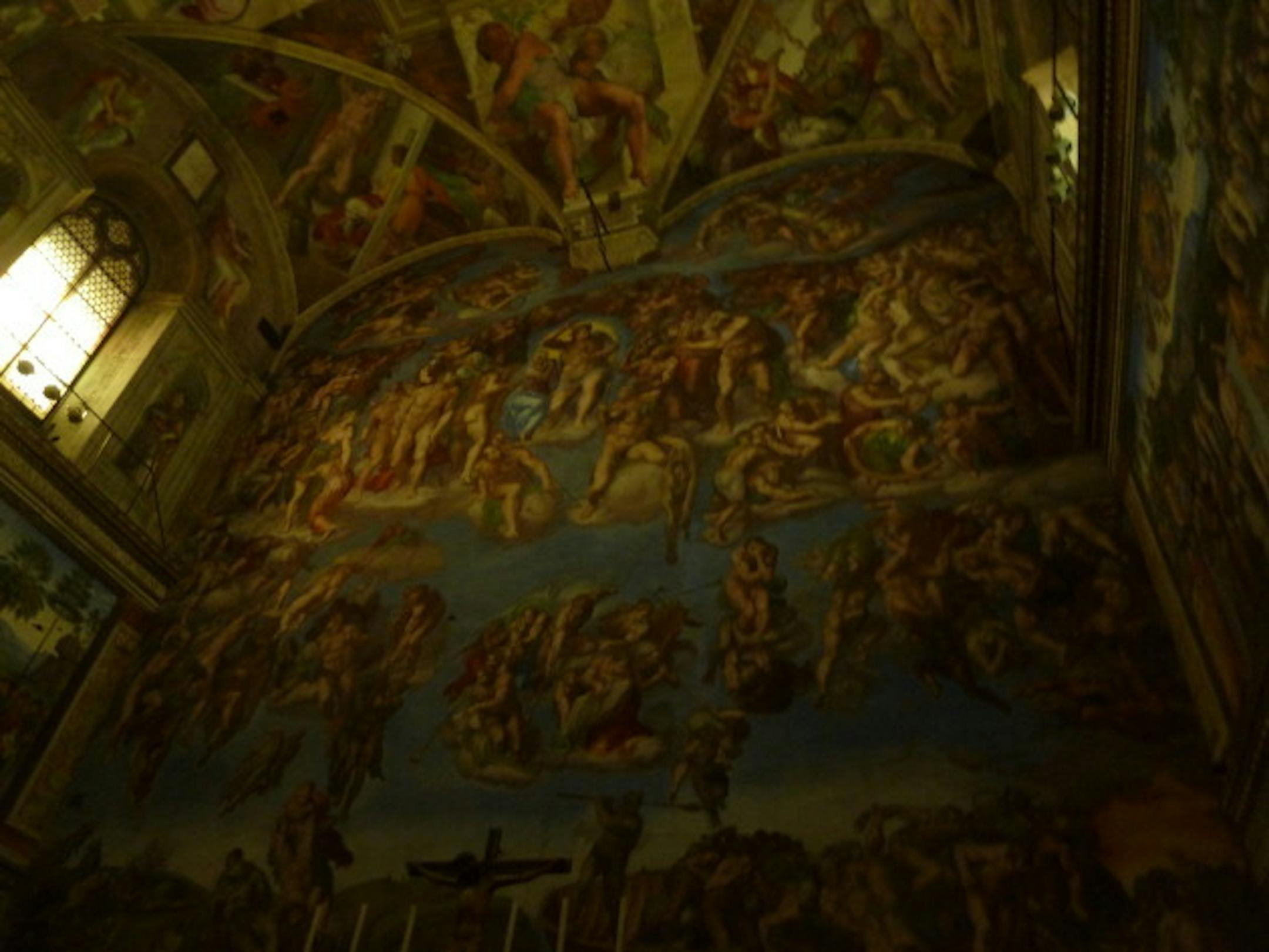 Sorry the picture of the Sistine Chapel is dark! Was I technically allowed to take it? Erm...