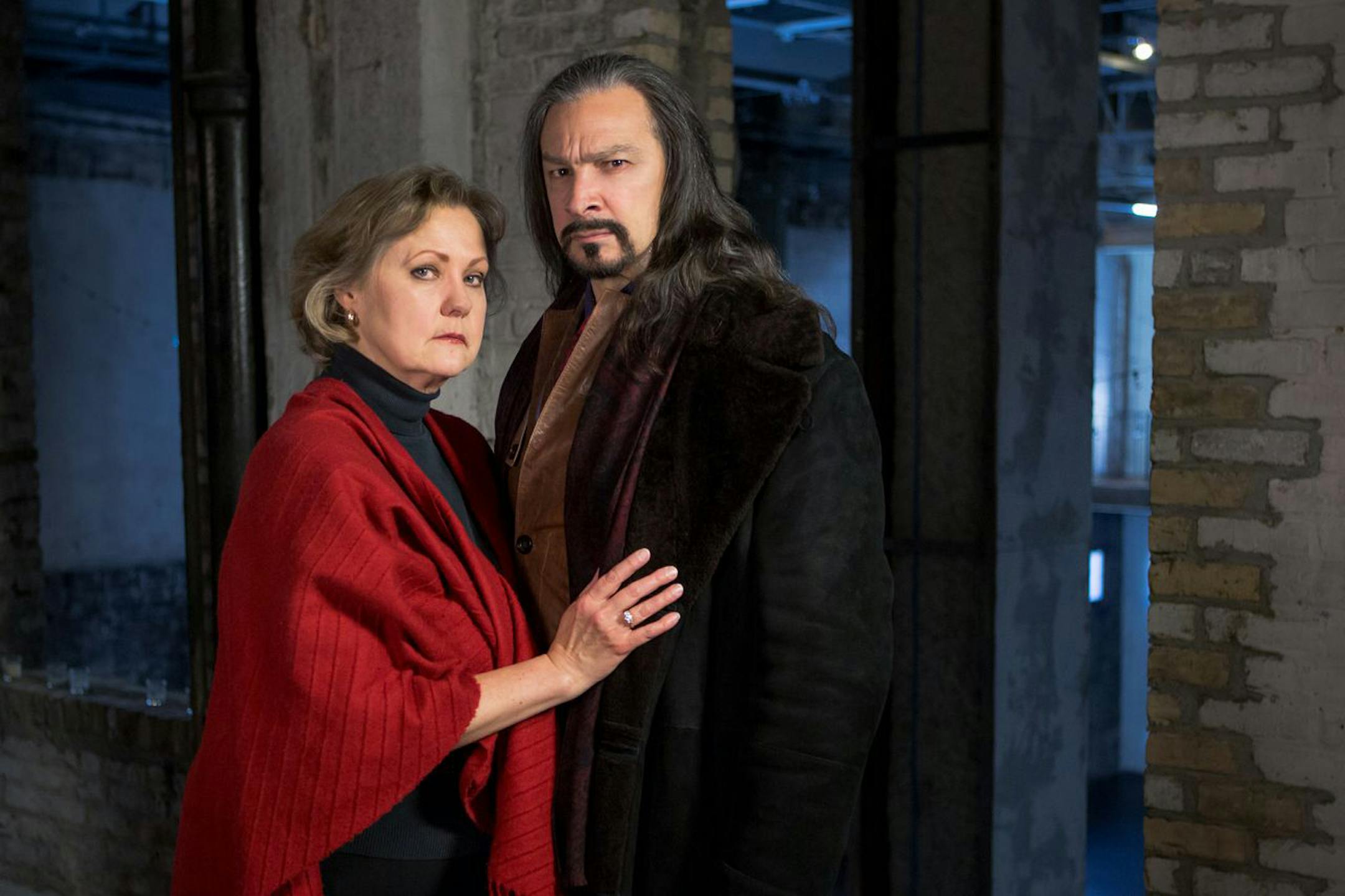 Brenda Harris and Greer Grimsley star as Lady Macbeth and Macbeth at the Minnesota Opera 2014 (c) Calabay Productions