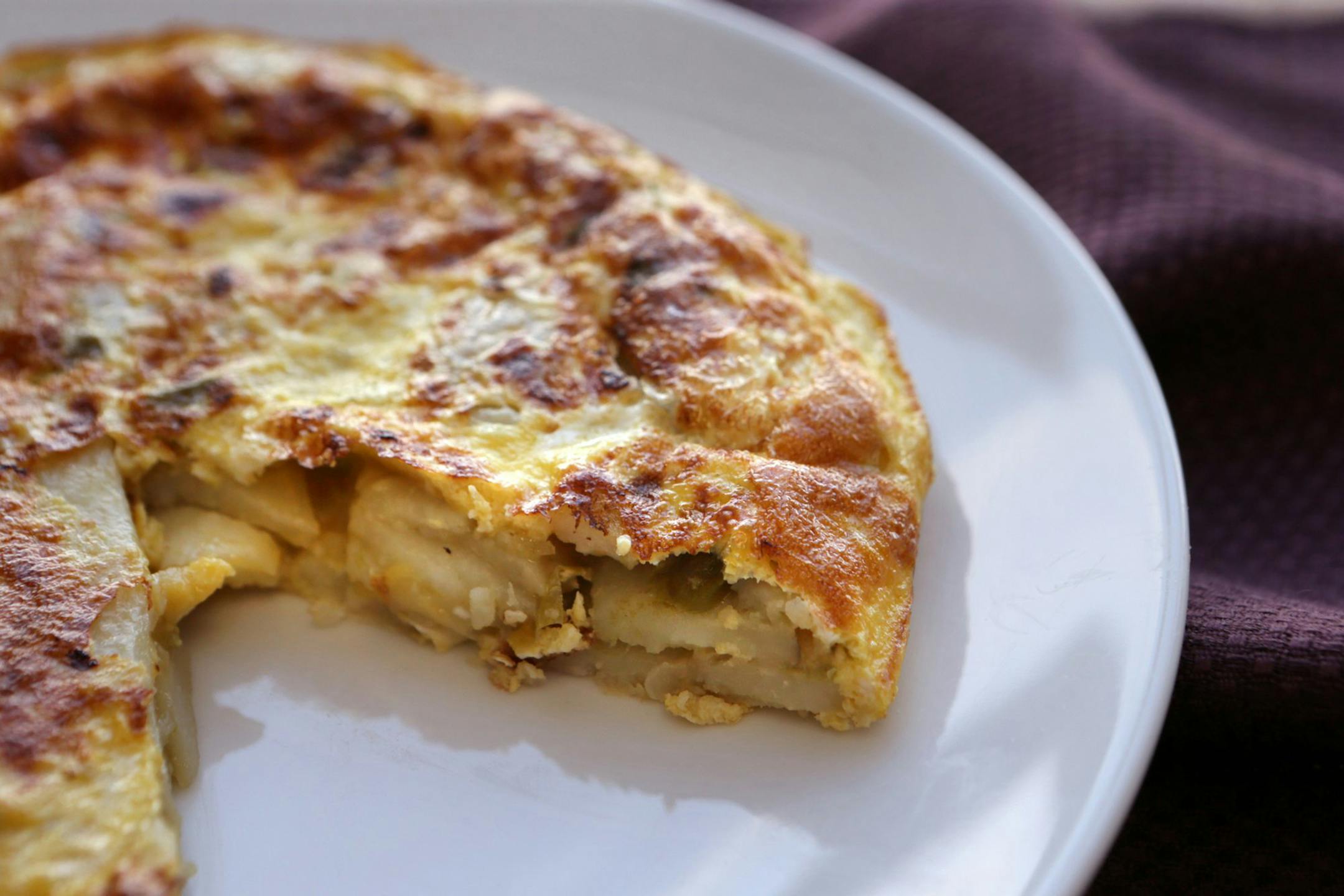Spanish Omelet. (Cristina Fletes-Boutte/St. Louis Post-Dispatch/TNS) ORG XMIT: 1164829