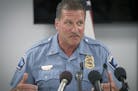 Minneapolis Police Union President Lt. Bob Kroll, shown last month. Kroll attributed the outrage from Mayor Jacob Frey and City Council members to the