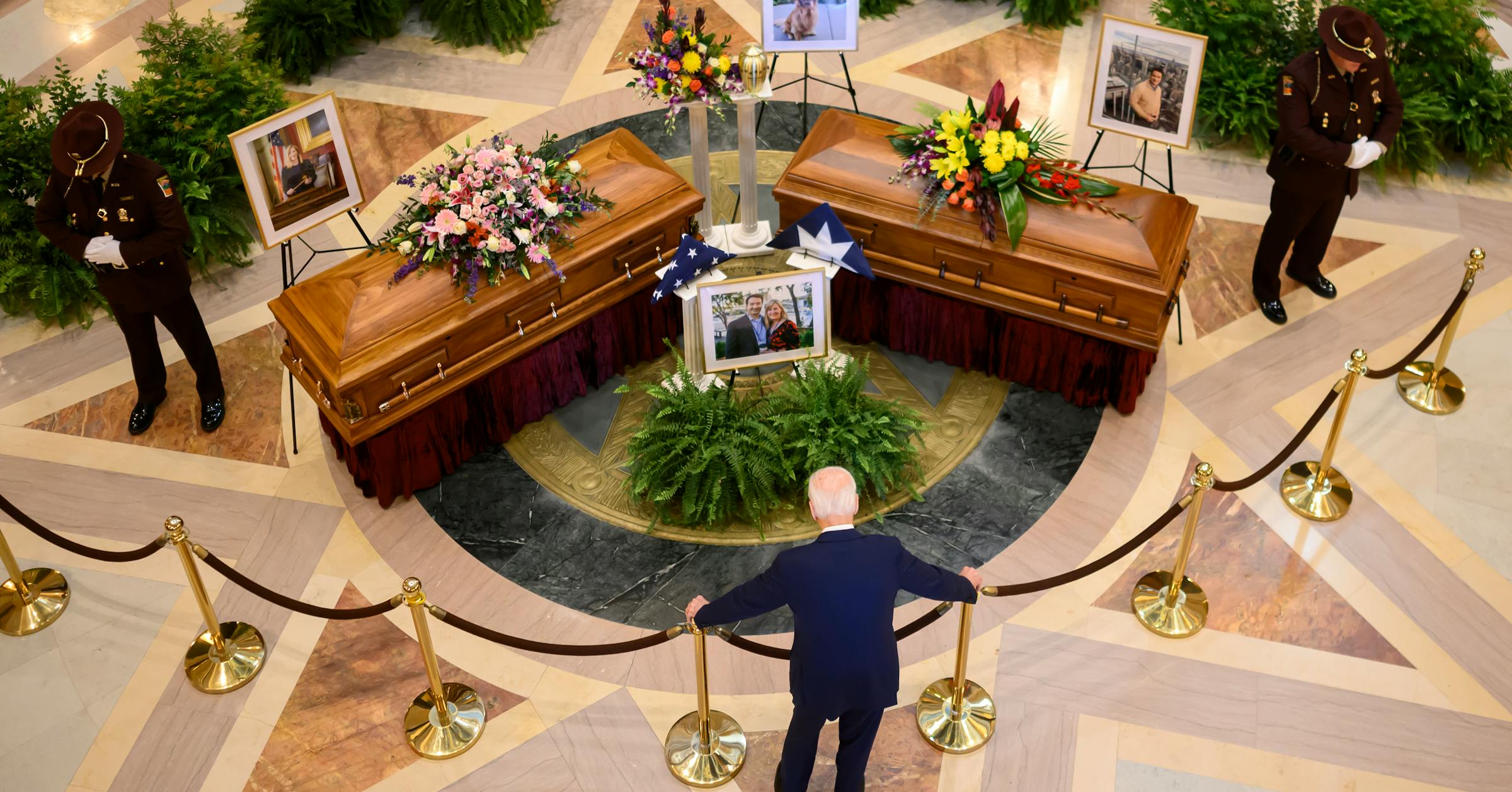 Joe Biden visits Minnesota Capitol to honor Melissa and Mark Hortman  Star Tribune Joe Biden visits Minnesota Capitol to honor Melissa and Mark Hortman  Star Tribune
