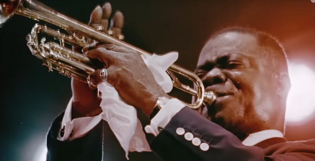 “Louis Armstrong’s Black and Blues.”