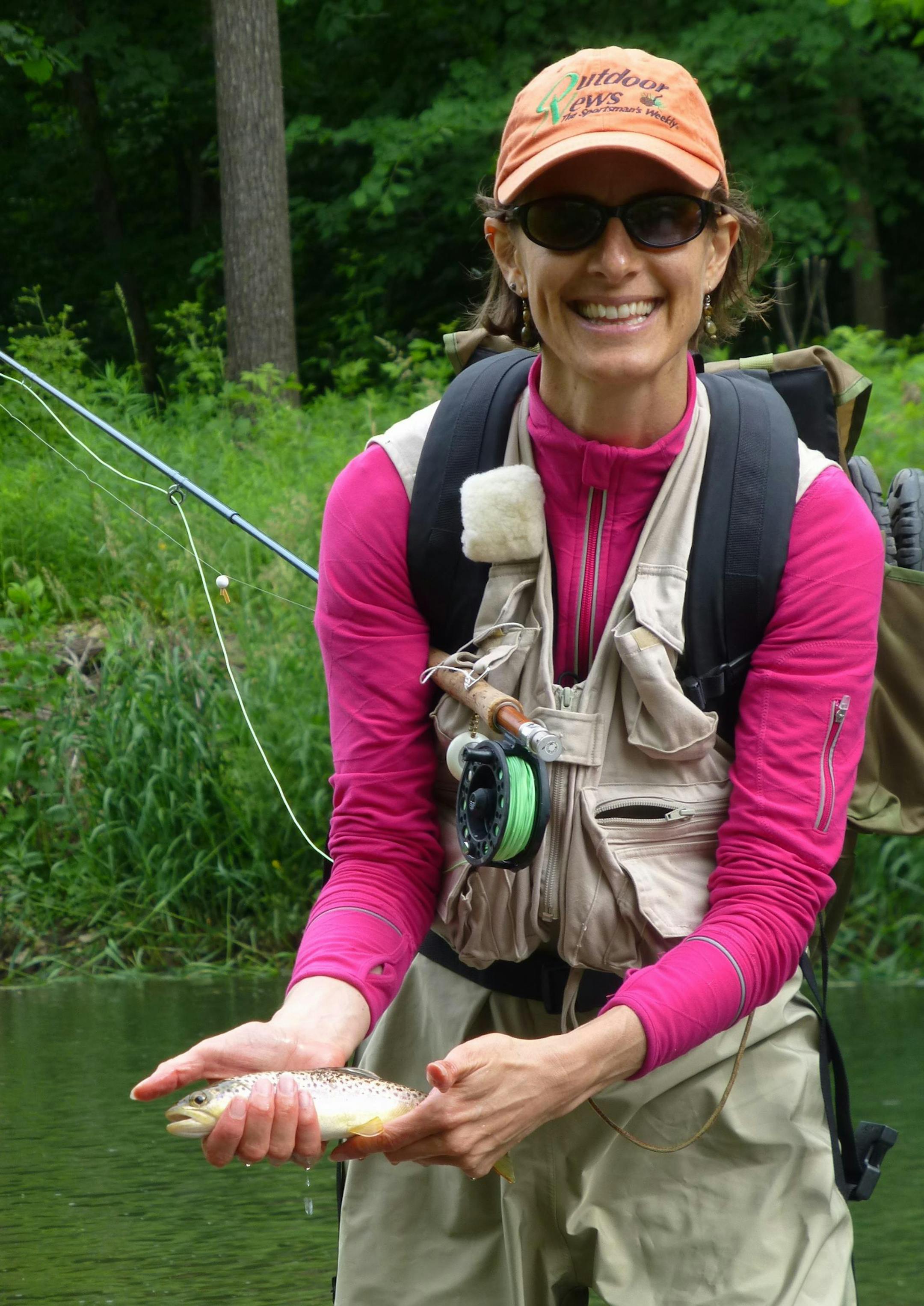 Becca Nash, director of the Legislative-Citizen Commission on Minnesota Resources (LCCMR), for Outdoors Weekend.