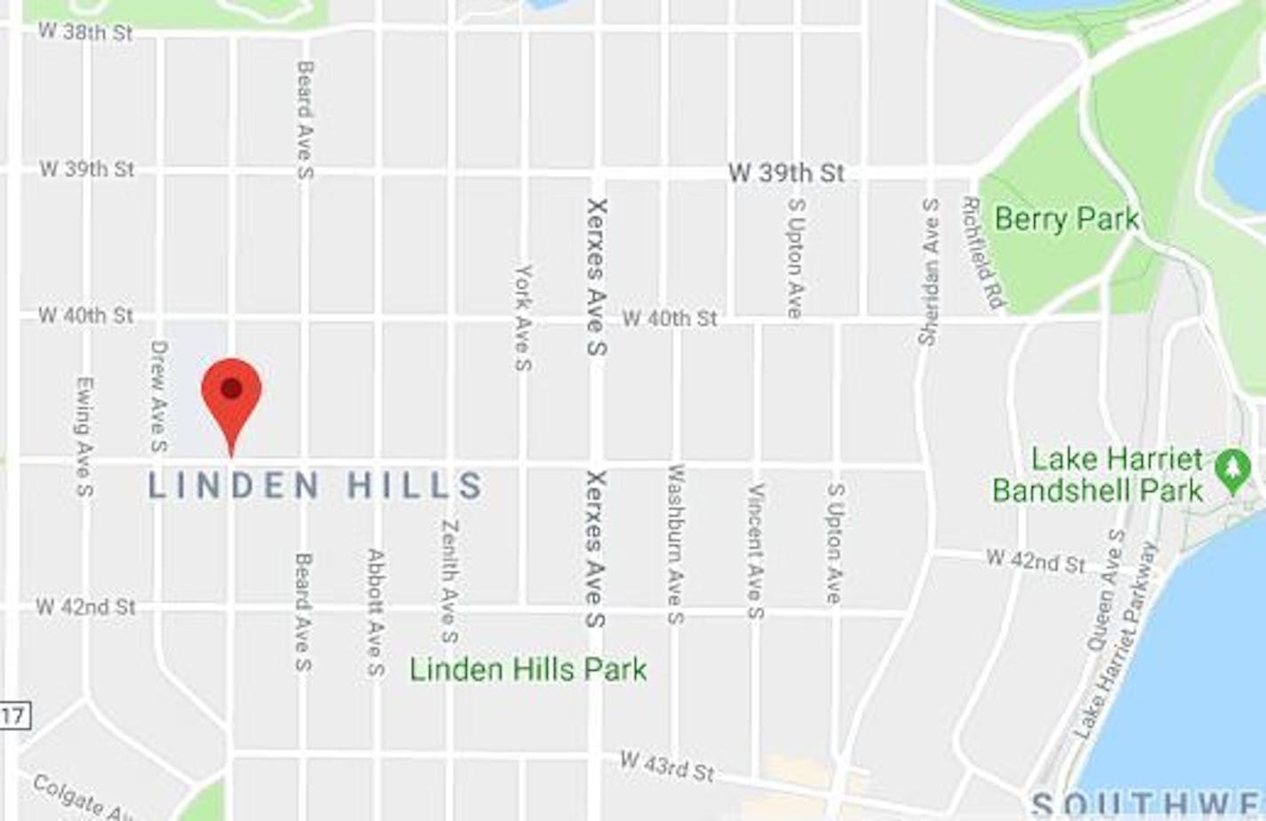 The attempt to kidnap an 8-year-old girl happened around 5:30 p.m. in the area of 41st Street and Chowen Avenue S. — just outside Lake Harriet Lower Elementary School.