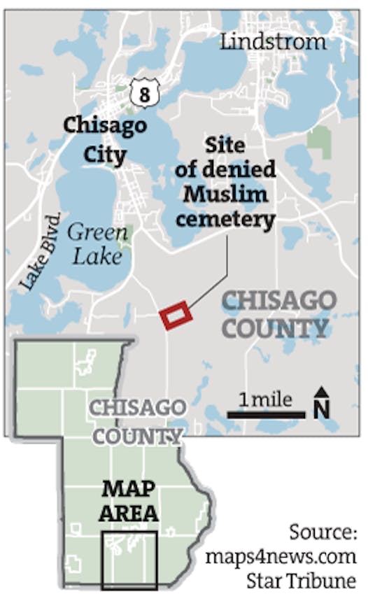 Chisago County Board reverses itself, approves permit for Muslim cemetery