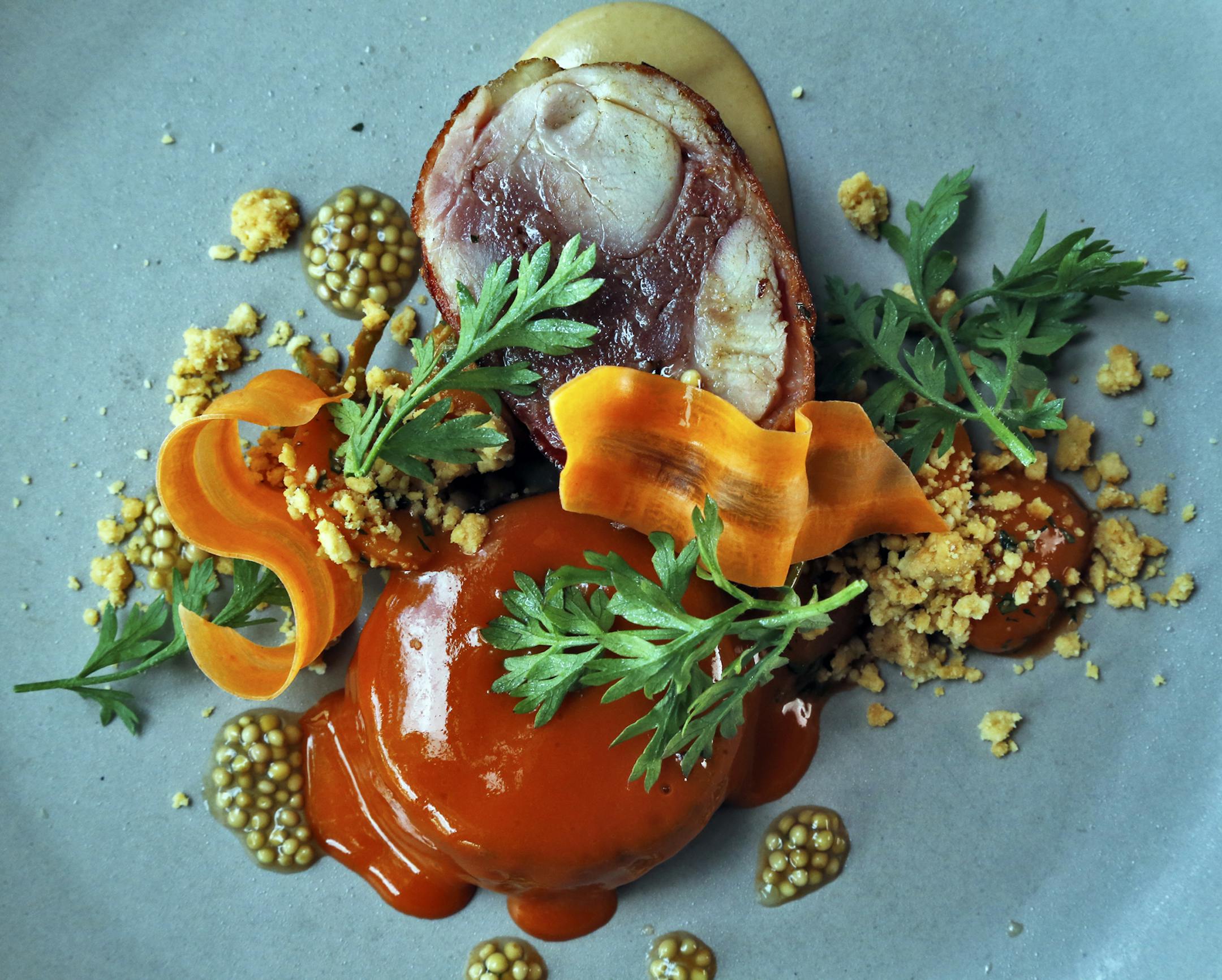 Rabbit Dish. ] Review of Heyday Restaurant and Bar. (MARLIN LEVISON/STARTRIBUNE(mlevison@startribune.com)