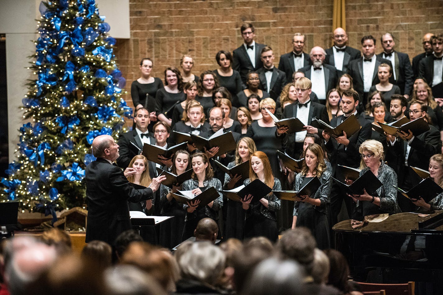 Artistic director Philip Brunelle leads VocalEssence in its annual holiday performances.