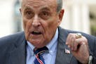 Former New York City Mayor Rudy Giuliani speaks during a news conference June 7, 2022, in New York. 