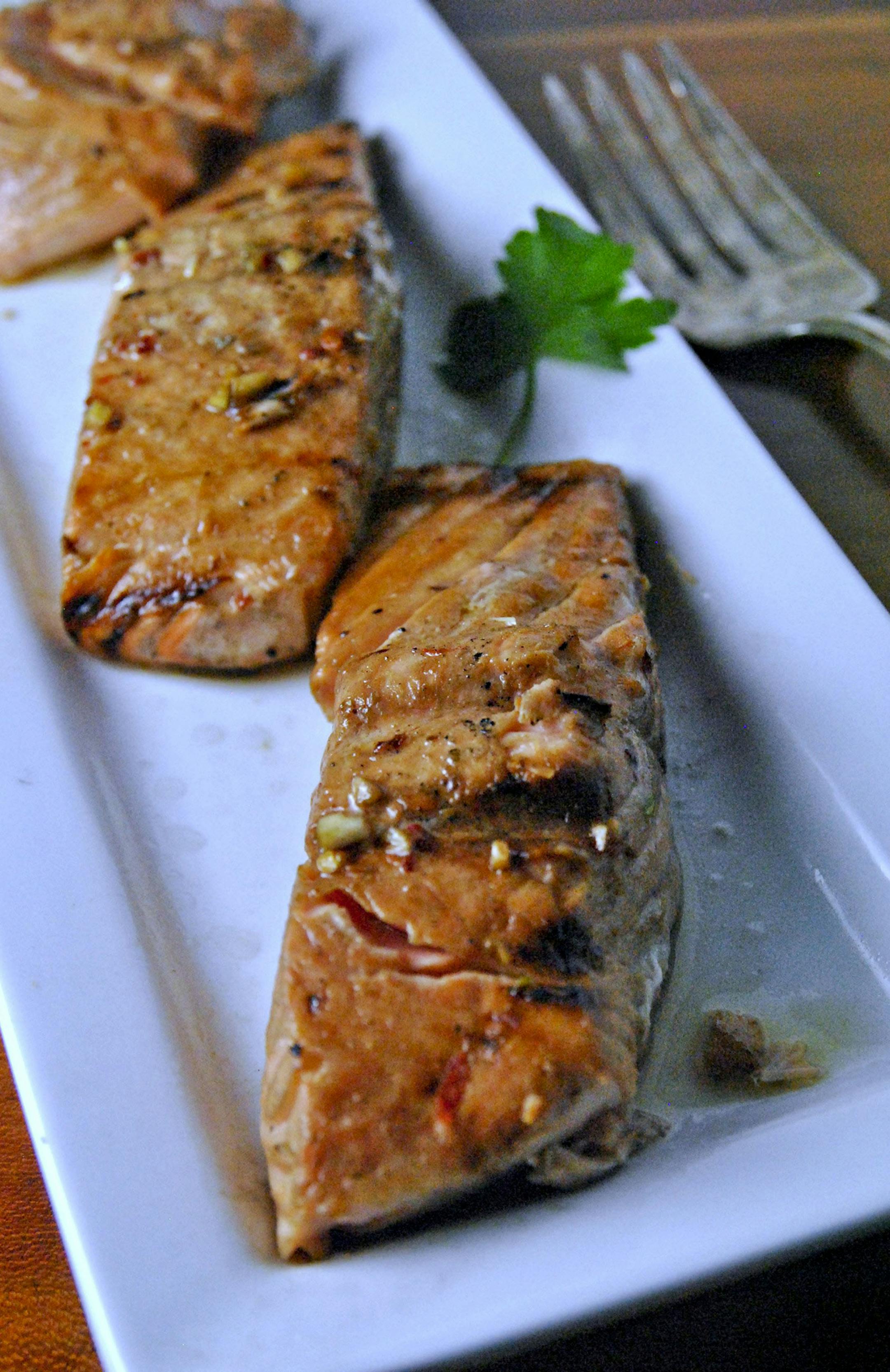 Firecracker salmon.