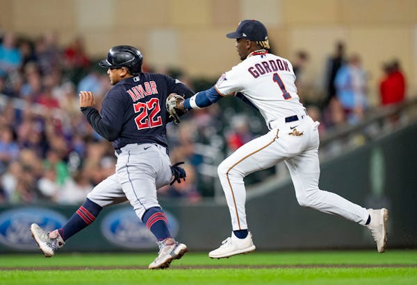 Like Nick Gordon on Josh Naylor last weekend at Target Field, the Twins are trying to chase down the Guardians in the AL Central. 
