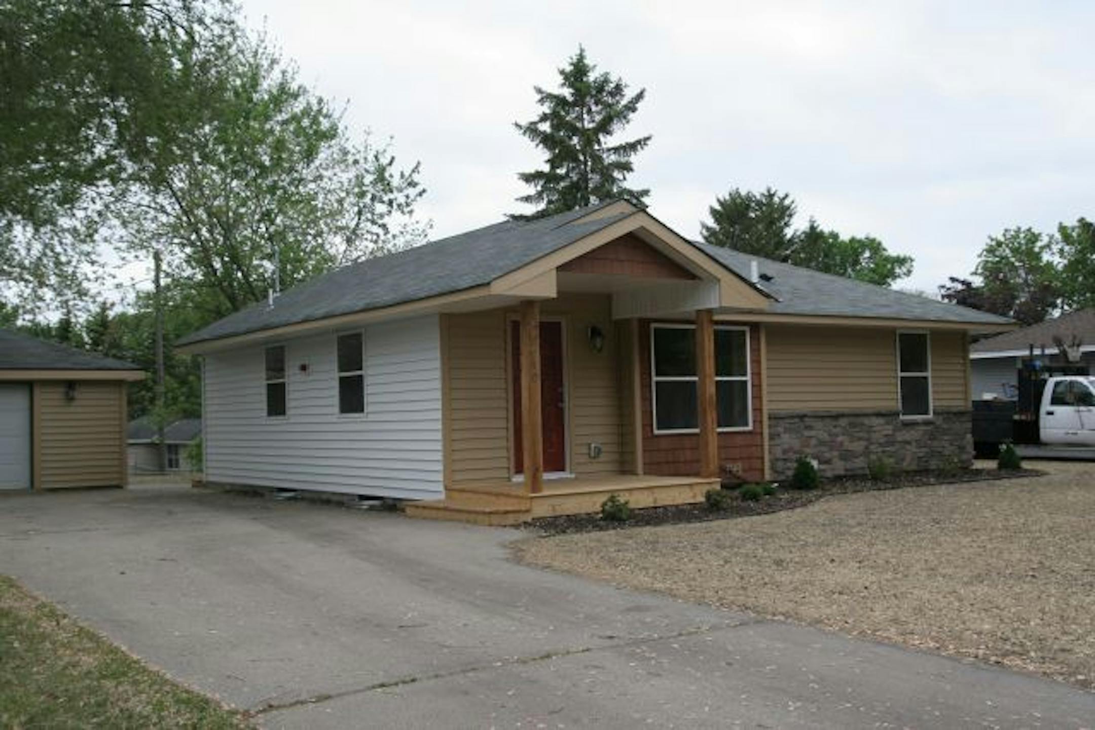After a new facade, a 200-square-foot kitchen addition and other improvements to this house, the city of Coon Rapids hopes to recoup its investment when 11610 Juniper St. NW, goes up for sale next month.