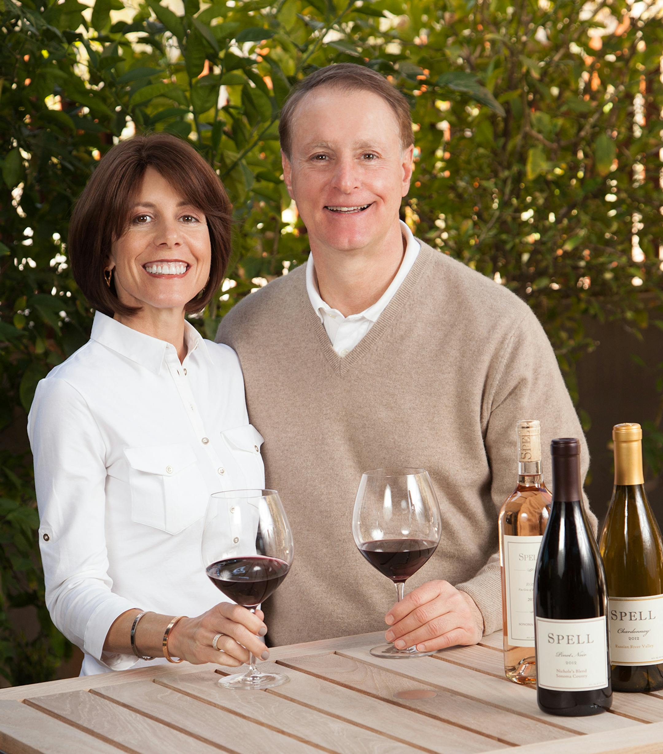 Bill and Tiki Spell of Spell Vineyards.