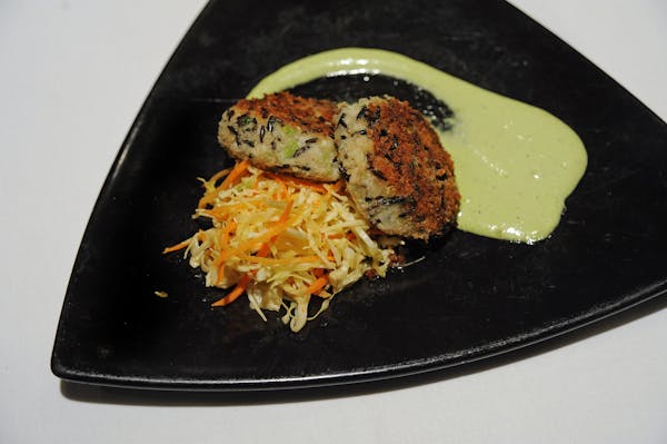 Napa Valley Grille walleye cakes