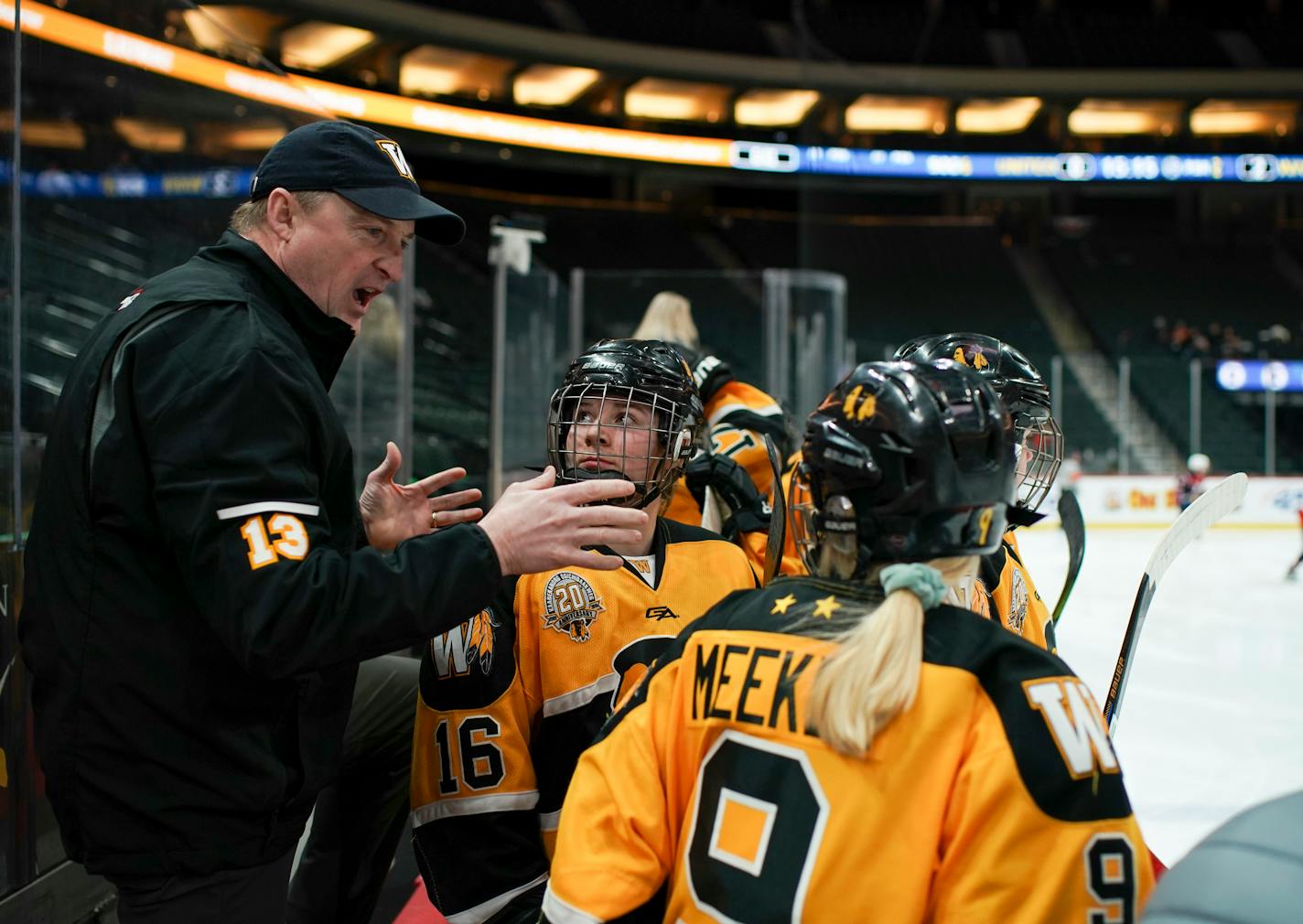 Warroad head coach David Marvin (Jeff Wheeler, Star Tribune)