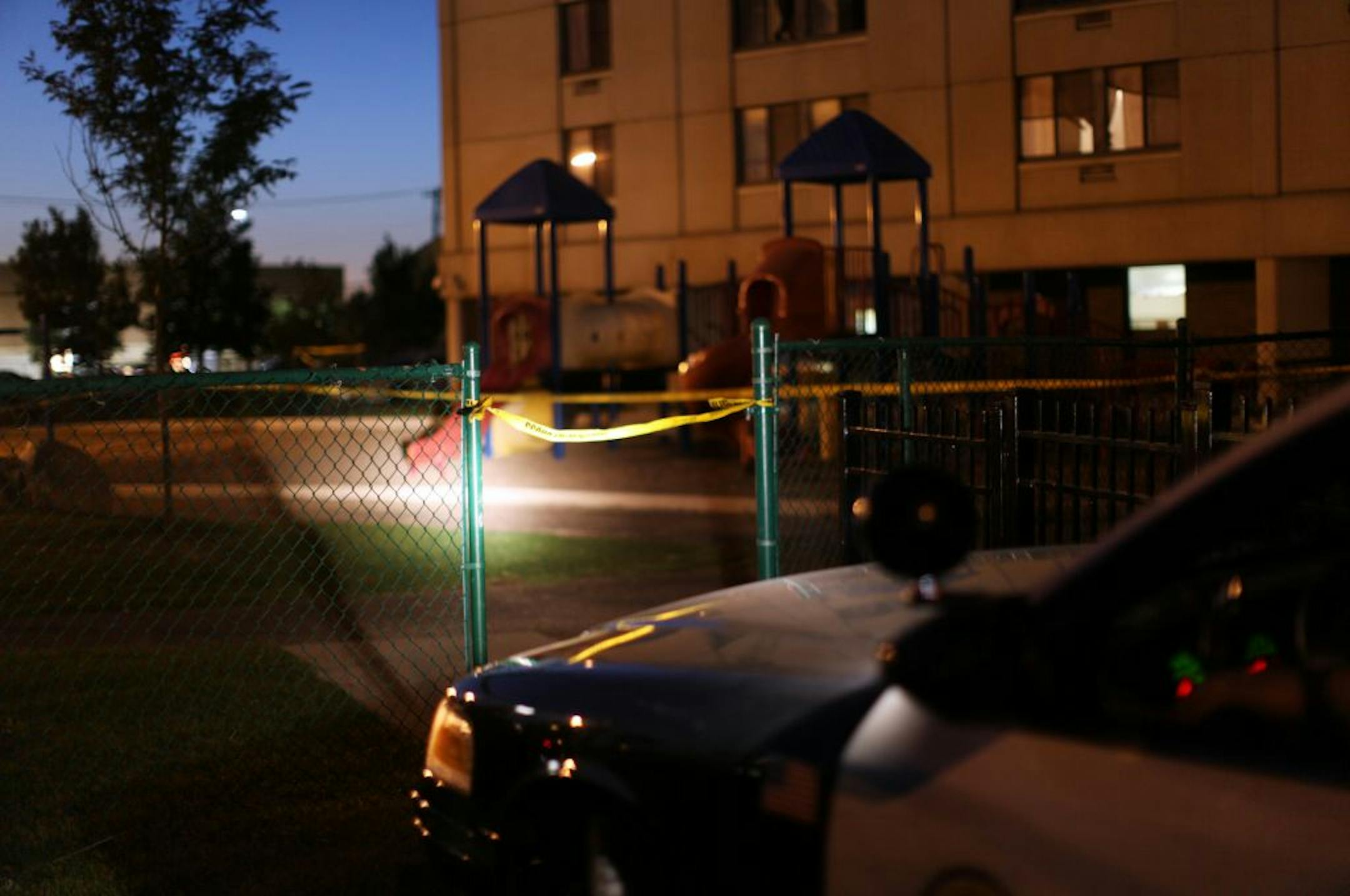An 11-month-old girl fell from a ninth-floor window of the 24-story building, which is at 1247 St. Anthony Av. in St. Paul.