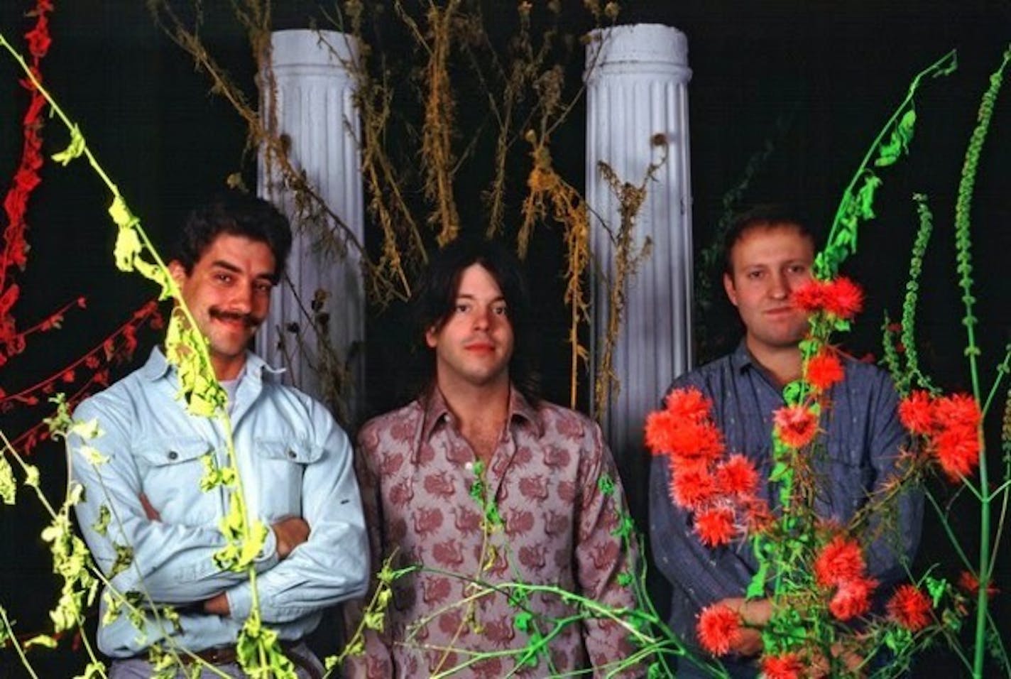 Hüsker Dü in their last active year, 1987, from left: Greg Norton, Grant Hart and Bob Mould. / Photo by Daniel Corrigan