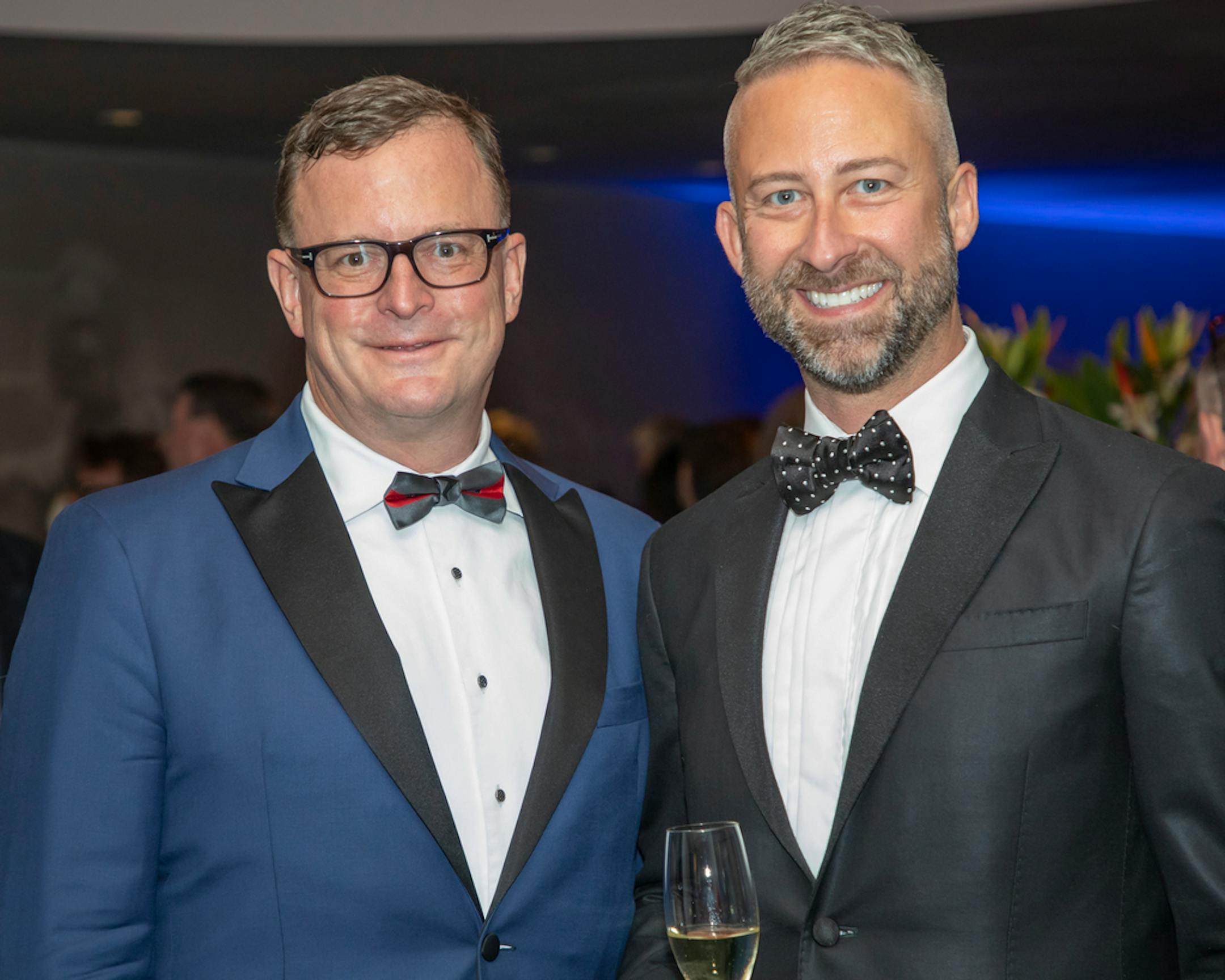 Brian Pietsch and Christopher Hermann at the 2019 Guthrie Gala.
