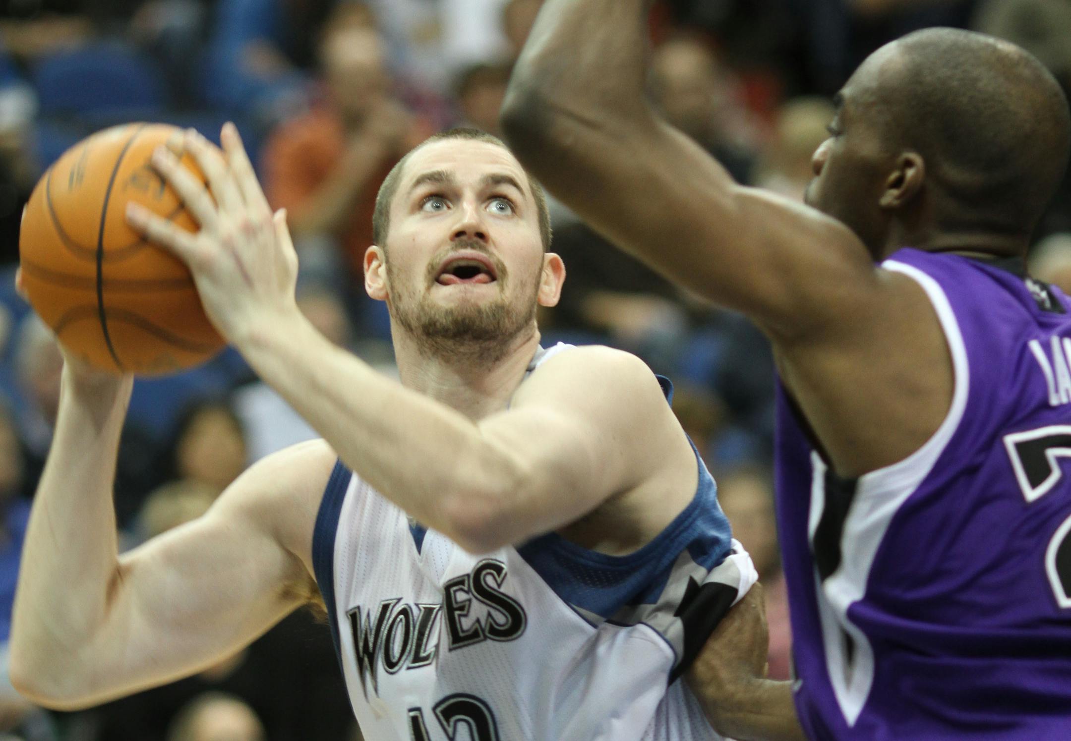 Wolves forward Kevin Love