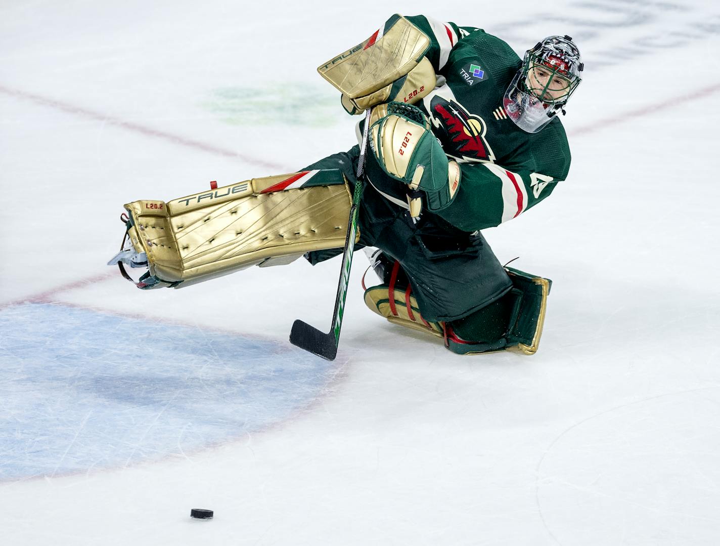 Minnesota Wild goalie Marc Andre Fleury (29) in the third period Tuesday, November 1, 2022, at Xcel Energy Center in St. Paul, Minn. ] CARLOS GONZALEZ • carlos.gonzalez@startribune.com.