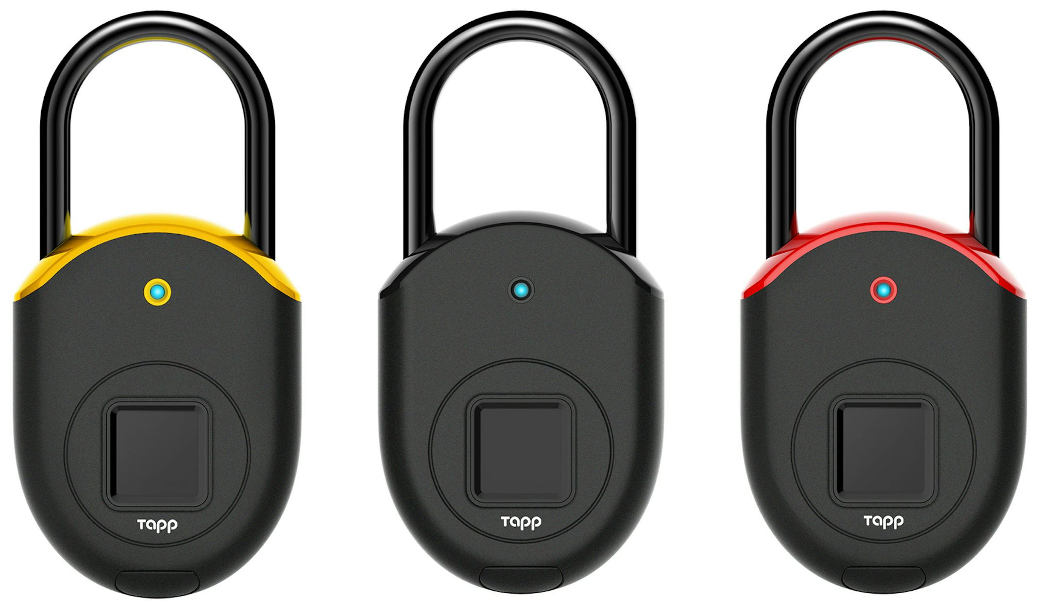 Rather than a combination or key, Tapplock Lite padlocks use fingerprints.