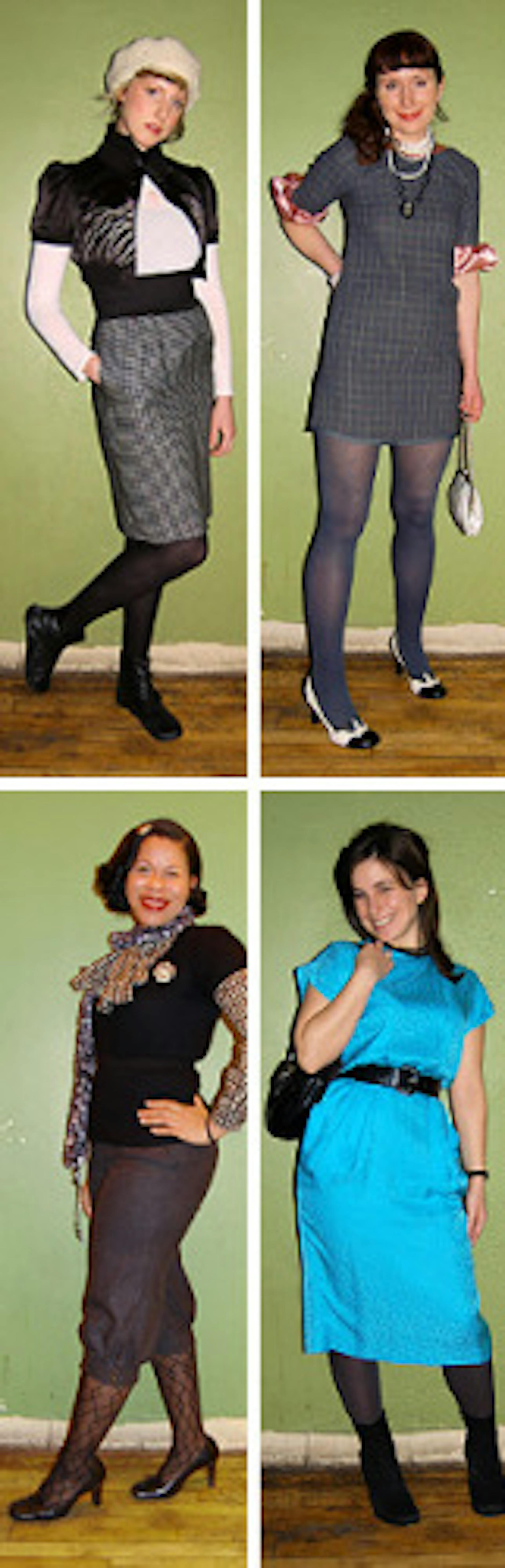 Clockwise from top - Kelsy Osterman, Melanie Eng, Laura Wisneski, Tammi Johnson