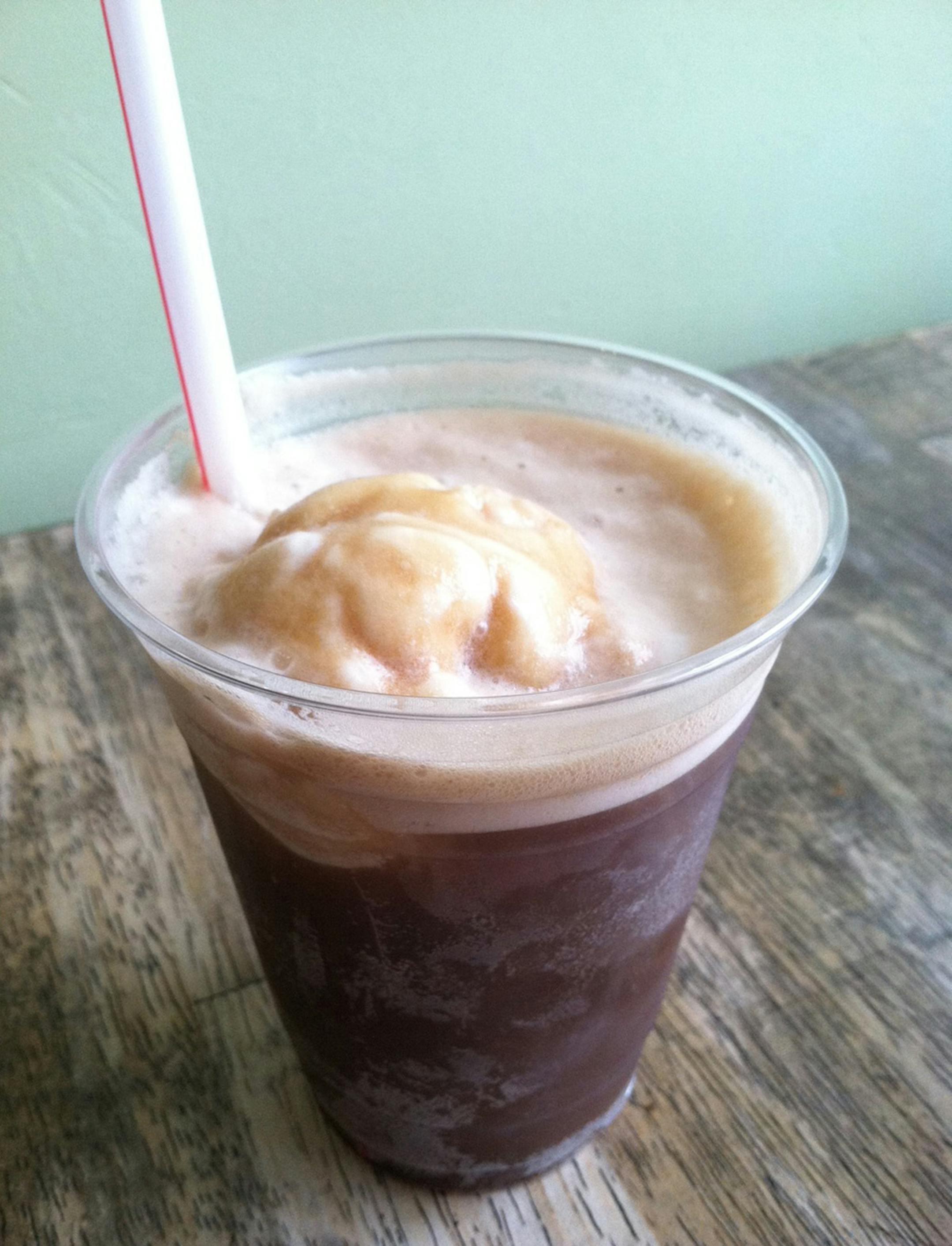 Photo by Rick Nelson Rootbeer float from Pumphouse Creamery.
