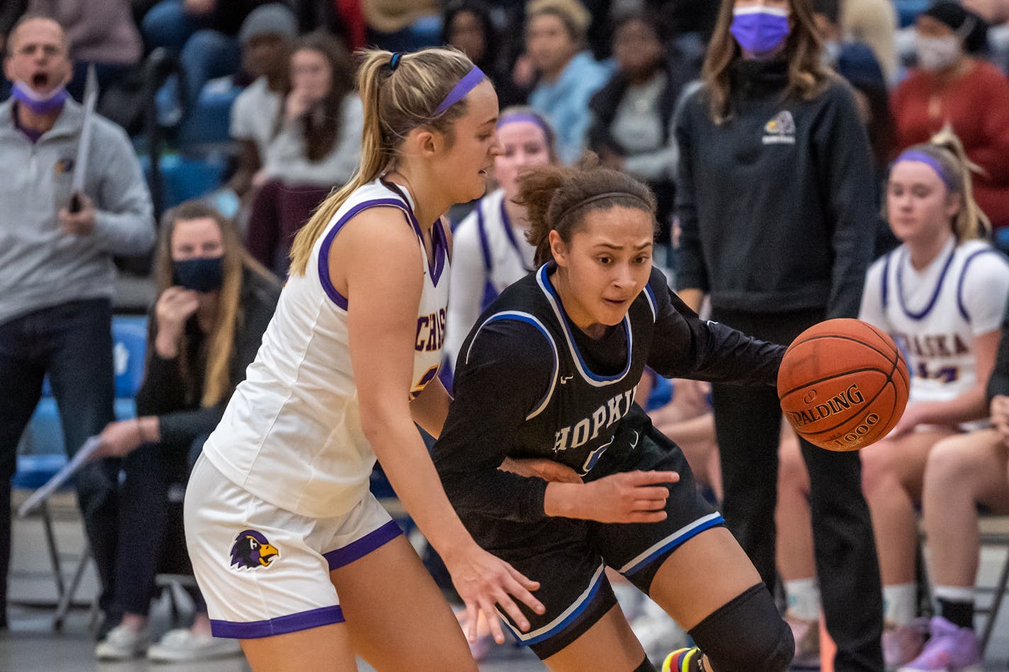 Chaska at Hopkins. December 04, 2021. Photo by Earl J. Ebensteiner