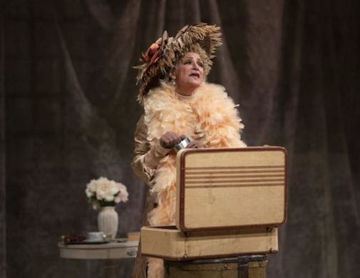 Sally Wingert in "A Little Night Music" at Theater Latte Da. (photo by Jeff Wheeler/Star Tribune)