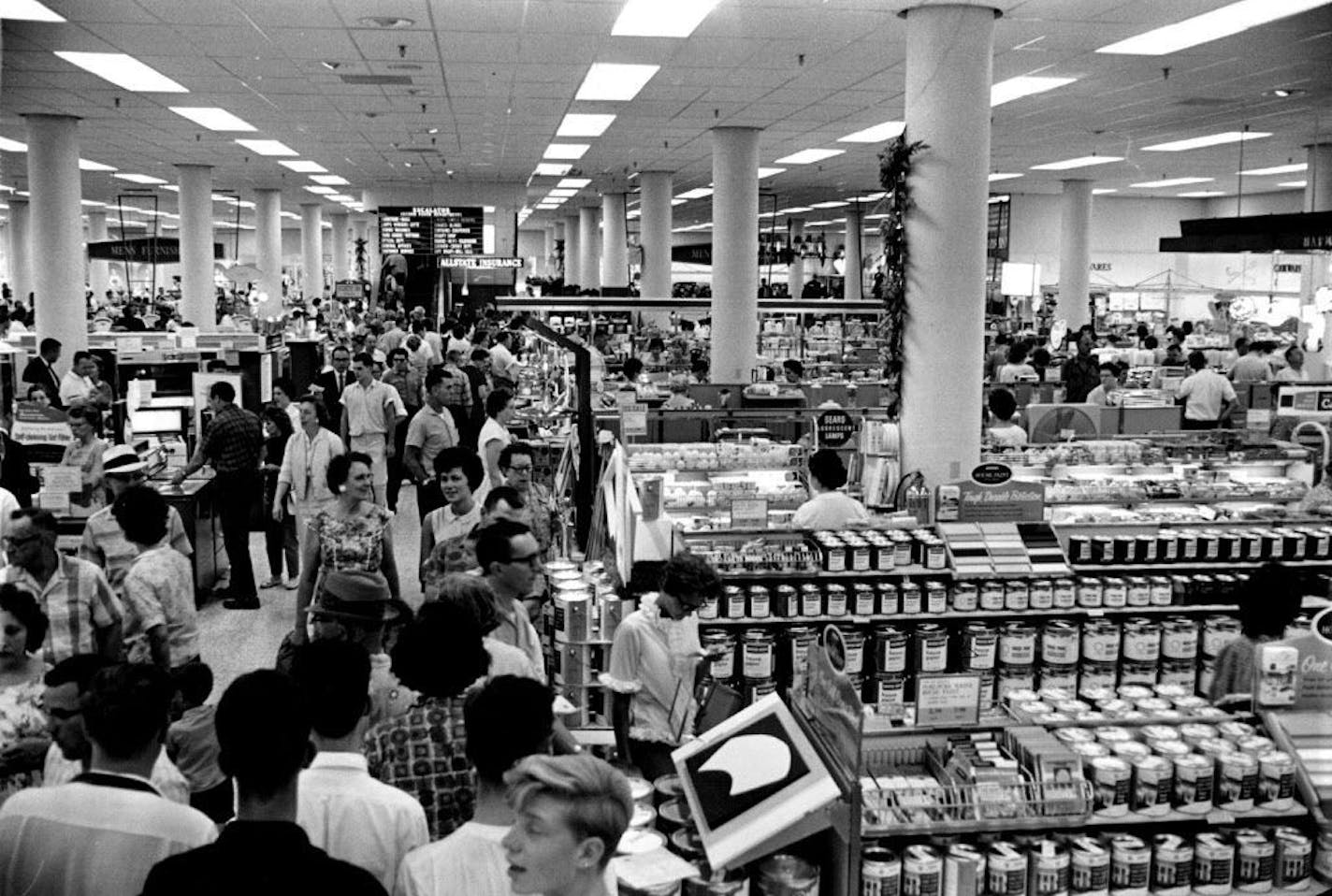 The Sears store on Rice Street in St. Paul opened in August 1963.