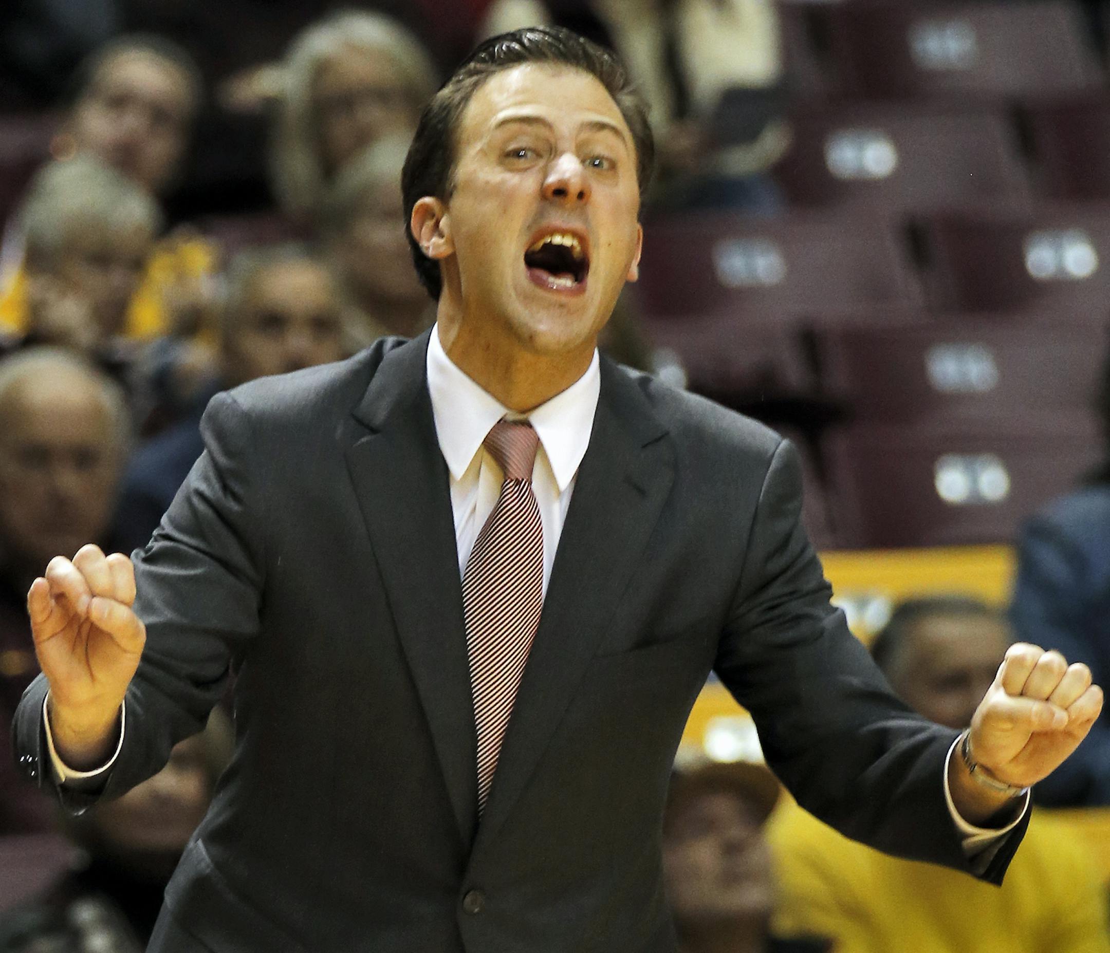 Gophers basketball coach Richard Pitino