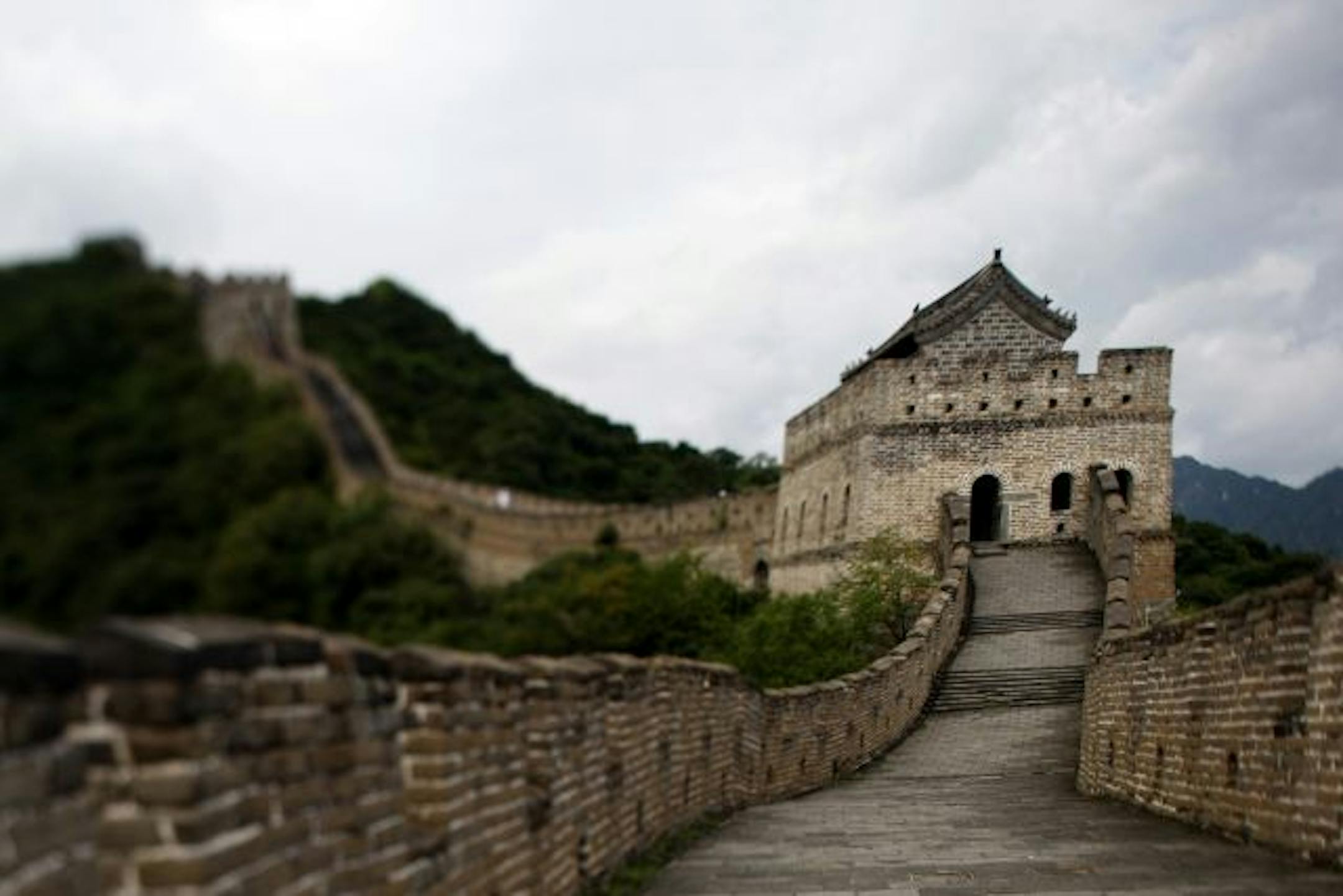 The Mutianyu Section of The Great Wall of China