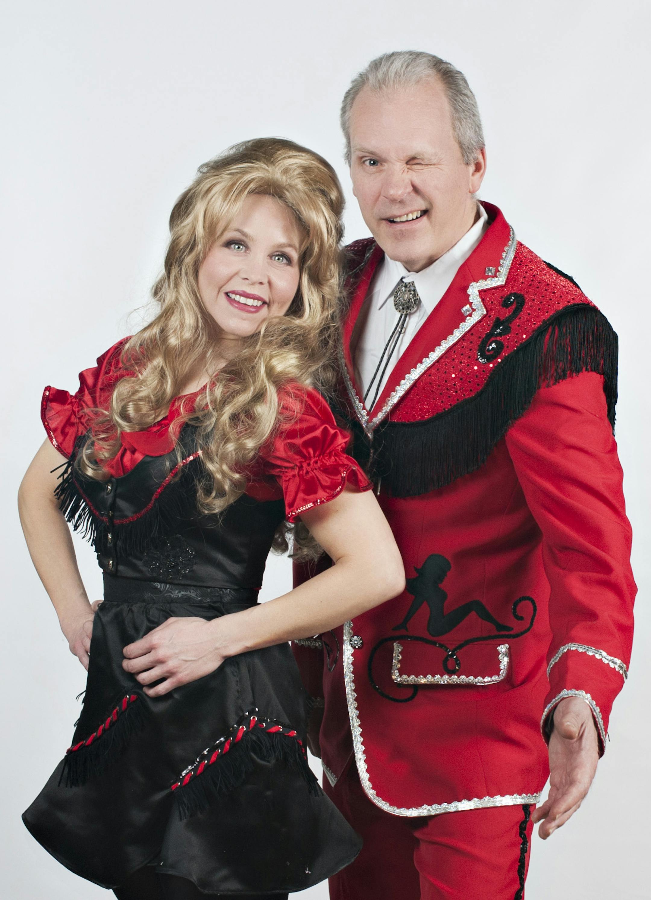 Kim Kivens and David Andrew Anderson in "The Doyle & Debbie Show."