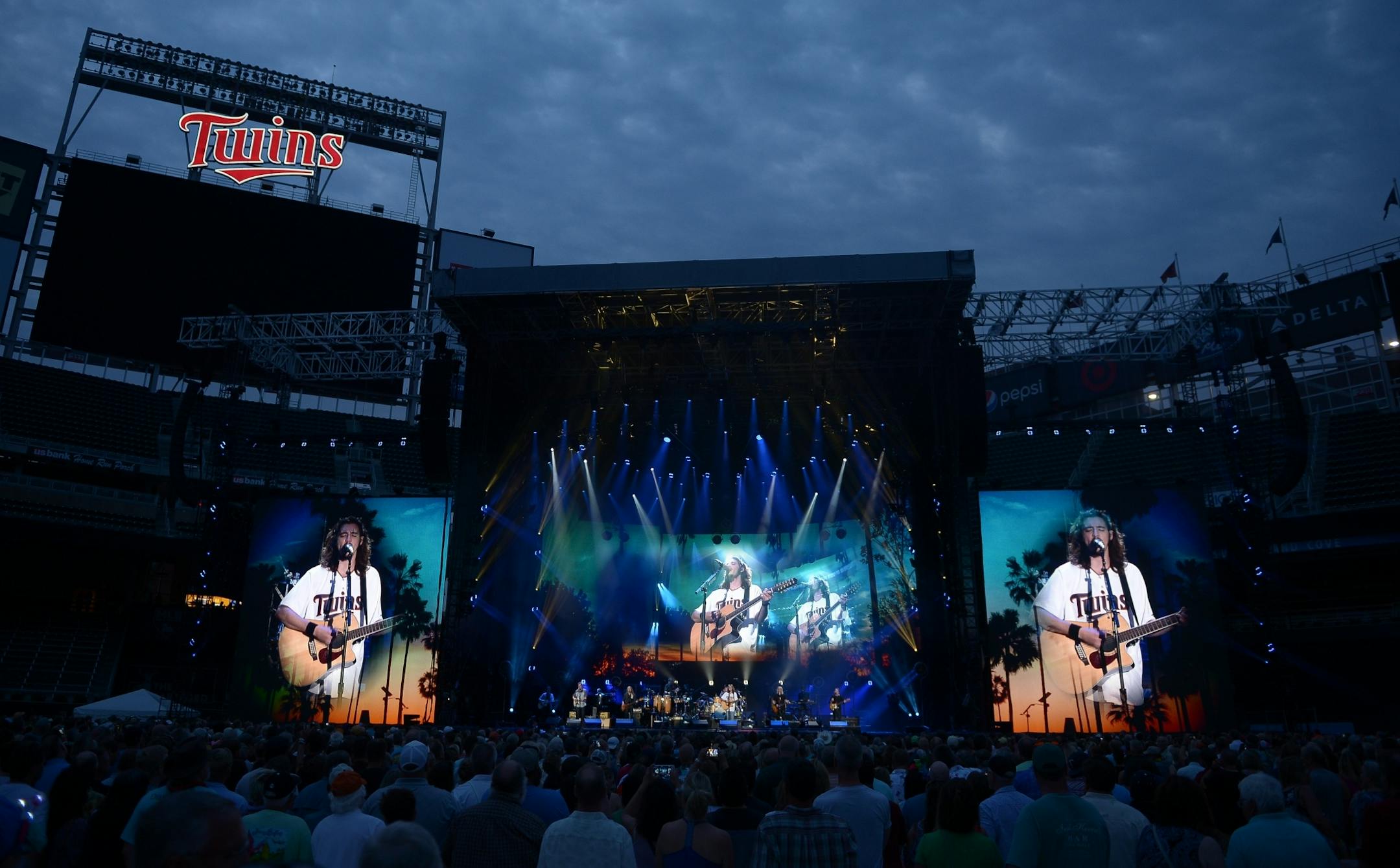 Don Henley and the Eagles performed Saturday night.