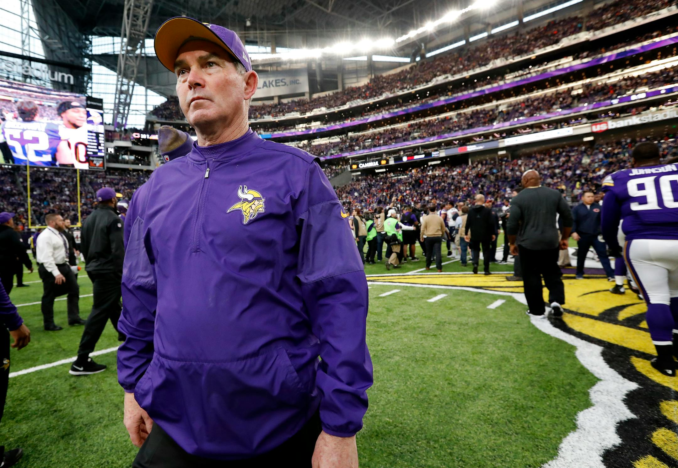 Mike Zimmer, entering his fourth offseason as Vikings coach, said he'll take time to evaluate everything, from the coaching staff and his game management down to the practice schedules.