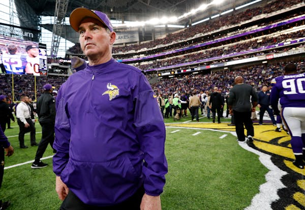 Mike Zimmer, entering his fourth offseason as Vikings coach, said he'll take time to evaluate everything, from the coaching staff and his game managem