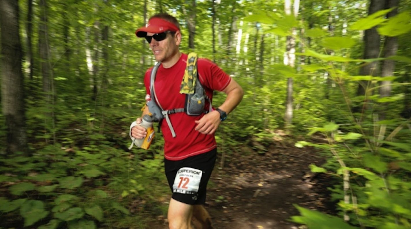 John Focke competing in the Superior 100. Photo credit: Ian Corless