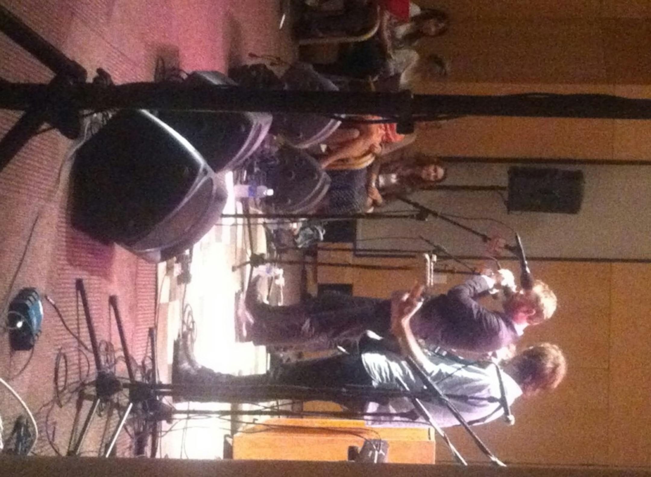 The National at its 89.3 the Current taping in MPR's UBS Forum.