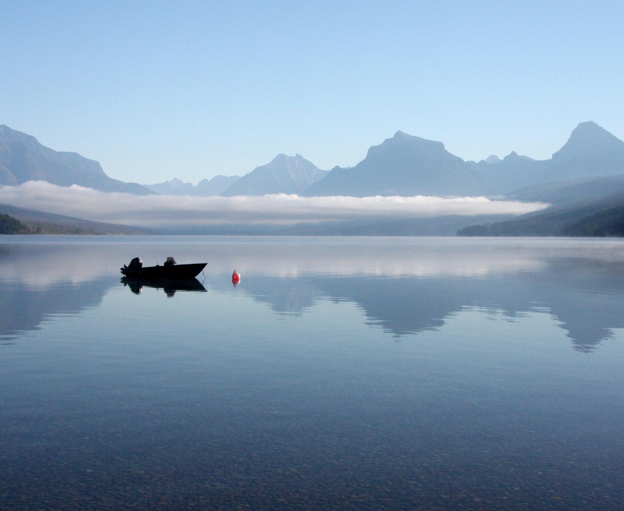 Photo by Alex Terry of Eden Prairie. Lake McDonald.