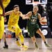 PALMETTO, FL - SEPTEMBER 4: Sue Bird #10 of the Seattle Storm handles the ball against the Los Angeles Sparks on September 4, 2020 at Feld Entertainme