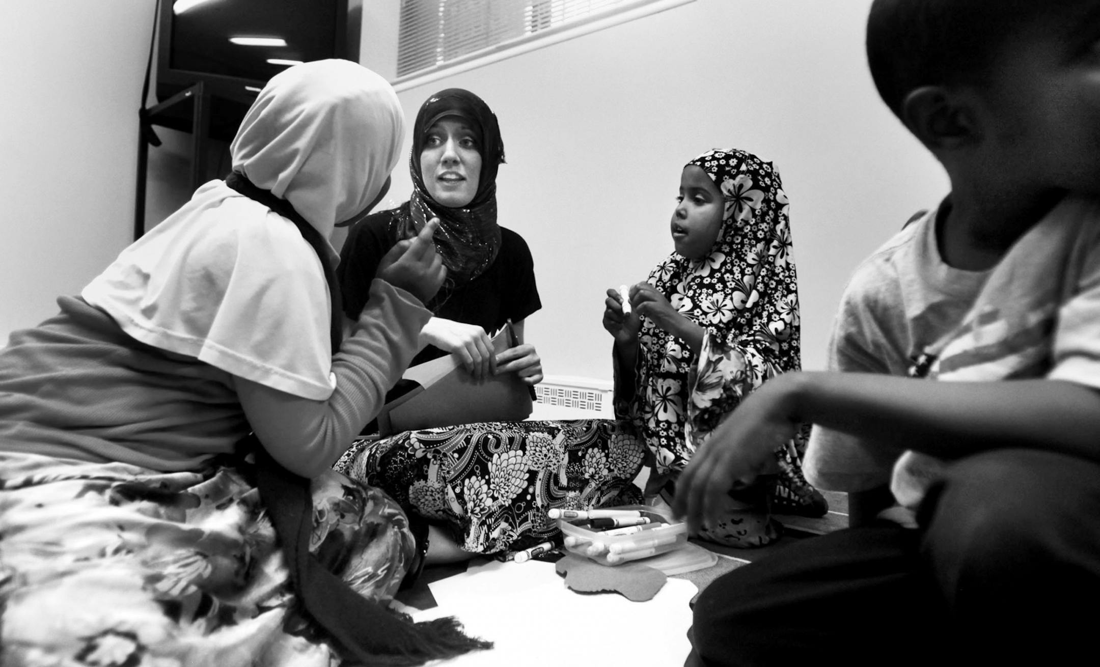 Blue-eyed Marly Melsh came to Minneapolis from Iowa. She grew up with loving parents who believed in a higher power and in kindness and encouraged Melsh to be open-minded and seek out the truth. Melsh, 23, attended Northwestern College - a Christian college in Iowa - before landing a job with CommonBond Communities through AmeriCorps Multicultural Communities in Action. After arriving here, Melsh began meeting Muslims. "The whole community in general impressed me," said Melsh, who described hers