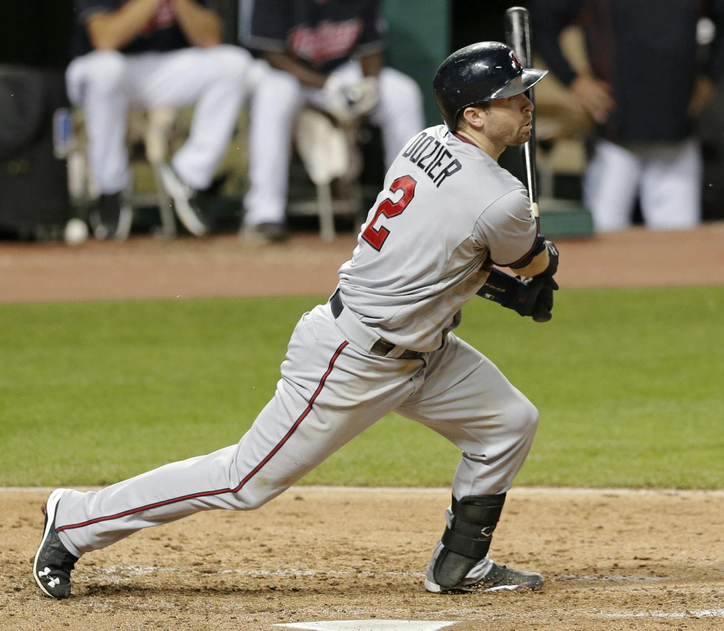 Twins second baseman Brian Dozier