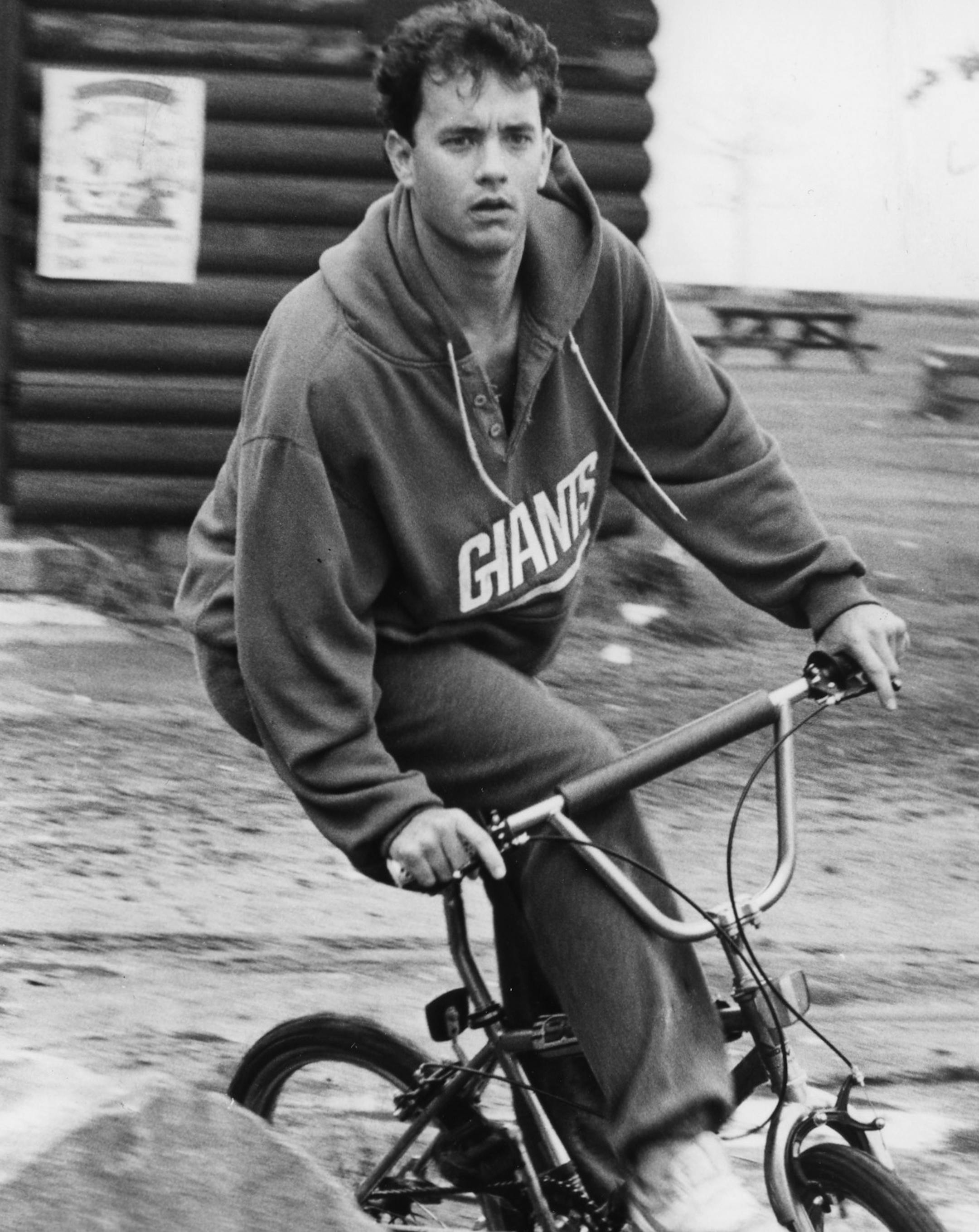 Tom Hanks in "Big" as 12-year-old Josh Baskin